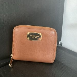 MK Micheal Kors Small Zip Around Wallet